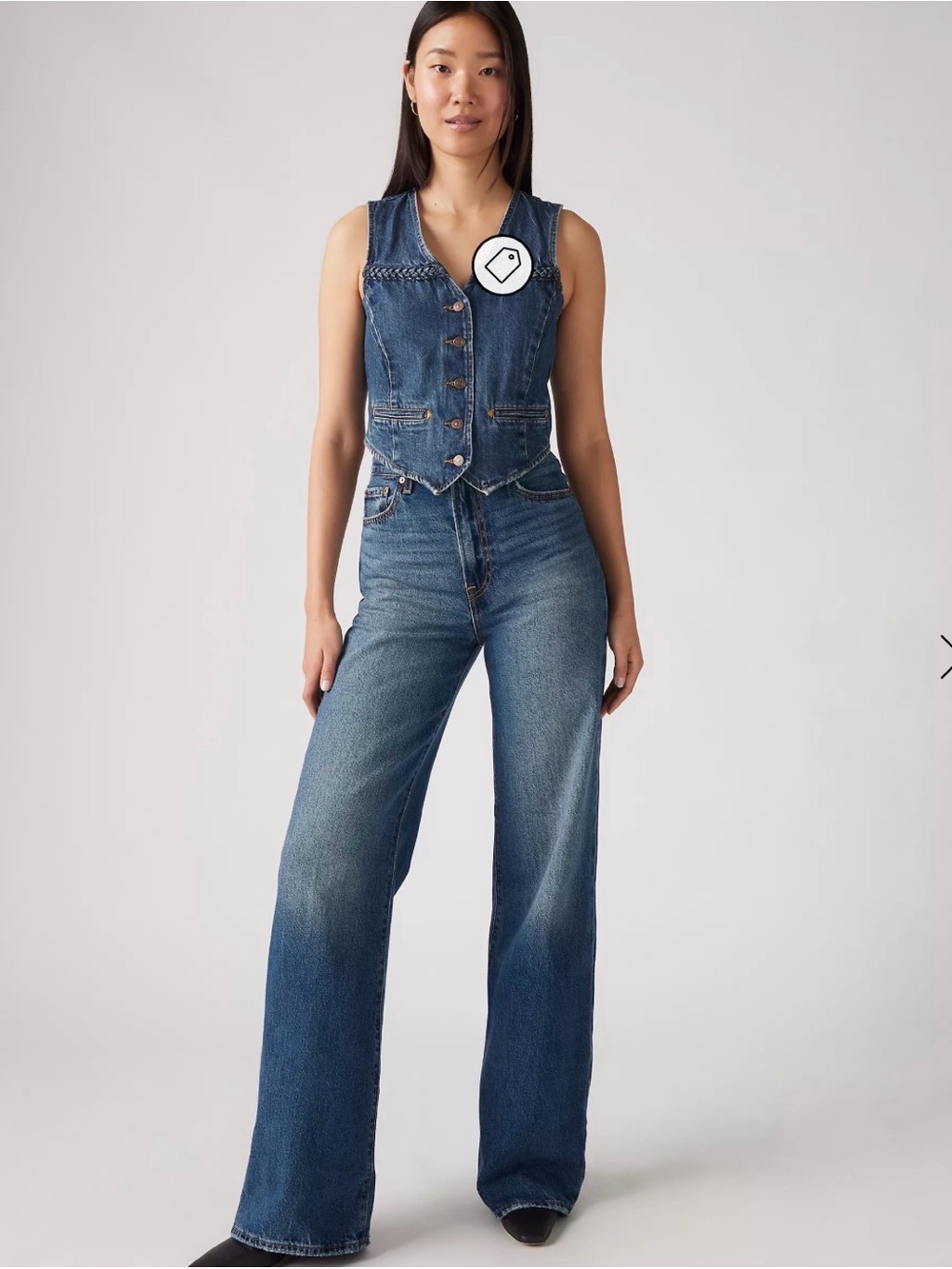 Levi’s Ribcage wide leg Jeans